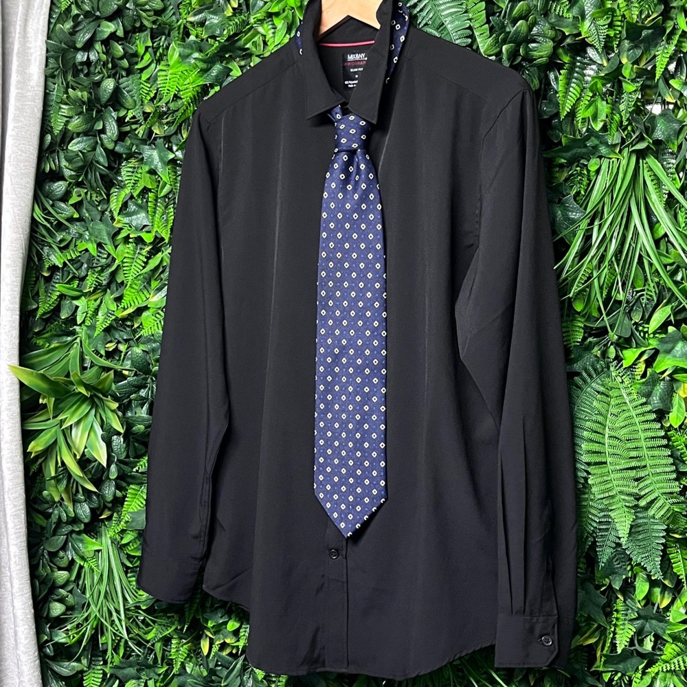 Salvatore‎ Hand Made Necktie Blue Diamond Business Formal Men's Tie 3144
